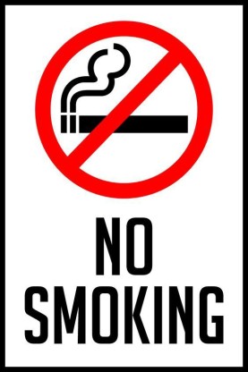 No smoking wallpaper stock vector Illustration of isolated  26956369